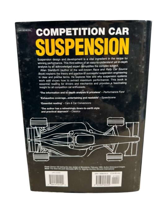 "Competition Car Suspension Design, Construction, Tuning. Third Edition" Allan Staniforth - Image 2