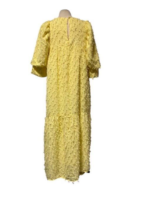 Kollane fringe kleit (M/L) - Image 2