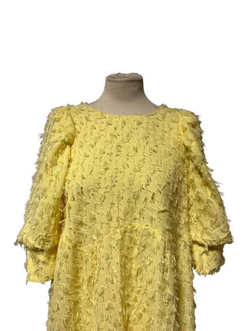 Kollane fringe kleit (M/L) - Image 4