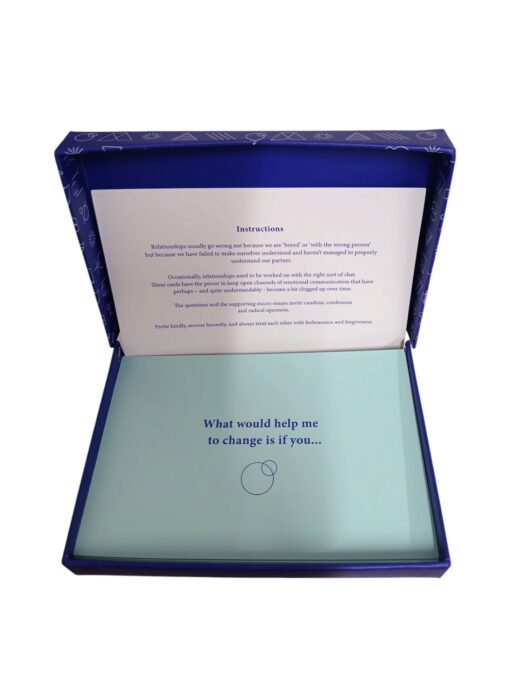 "Emotional Conversations Cards: Discussions to keep love true" kaardimäng - Image 3