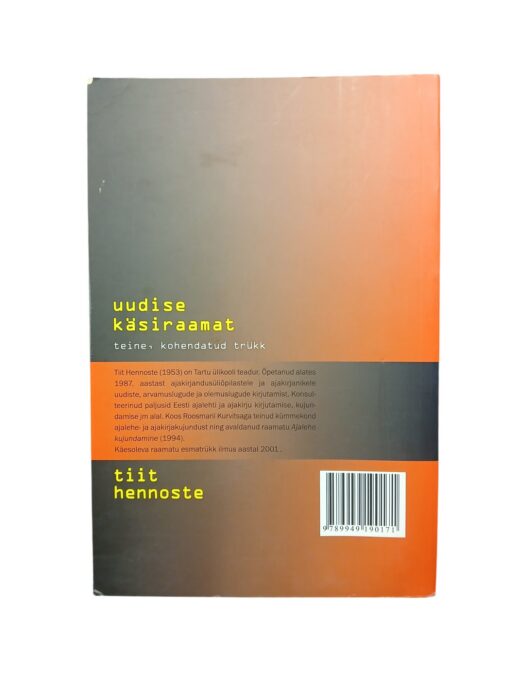 "Uudise käsiraamat" Tiit Hennoste - Image 2