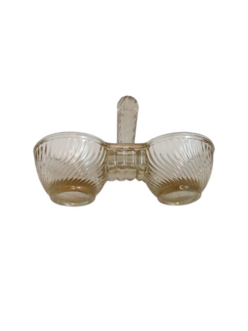 Vintage klaasist soola/pipratoos - Image 2