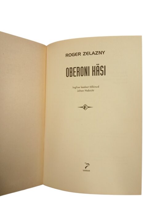"Oberoni käsi" Roger Zelazny - Image 3