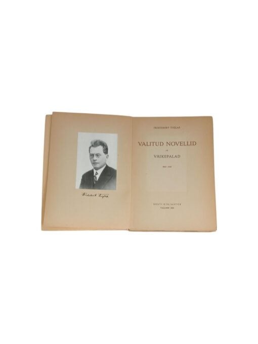 "Valitud Novellid" Friedebert Tuglas - Image 2