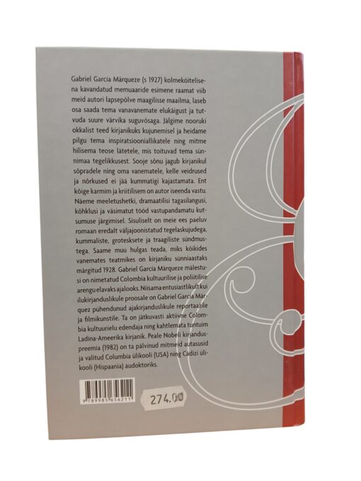 "Elada, et sellest jutustada" Gabriel Garcia Marquez - Image 2