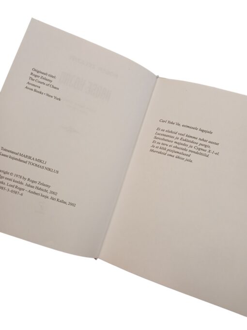 "Kaose kojad" Roger Zelazny - Image 3