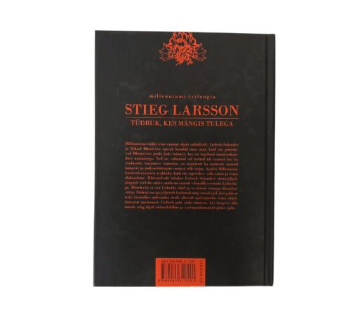 "Tüdruk, kes mängis tulega" Stieg Larsson - Image 3