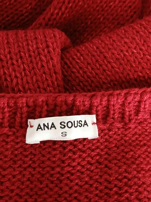 Ana Sousa punane kootud minikleit (S) - Image 6