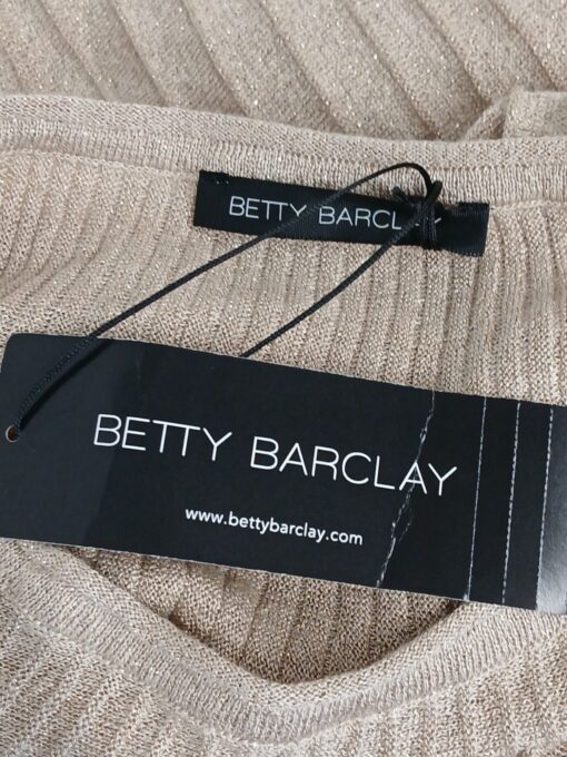 Uus Betty Barclay beež kuldse sädeleva niidiga kudum (38) - Image 6