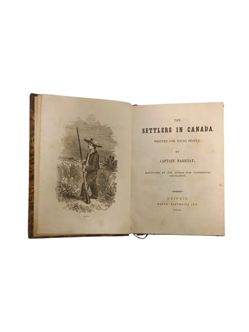 "The Settelers in Canada" Captain Marryat 1844