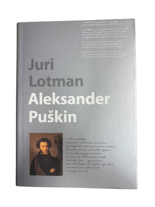 "Aleksander Puškin" Juri Lotman