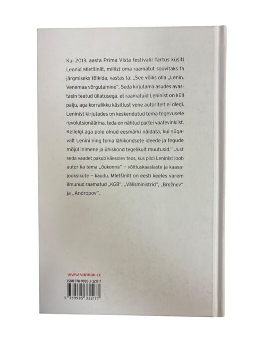 "Lenin. Venemaa võrgutamine" Leonid Mletšin - Image 3