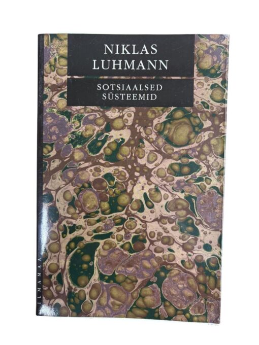 "Sotsiaalsed süsteemid" Niklas Luhmann