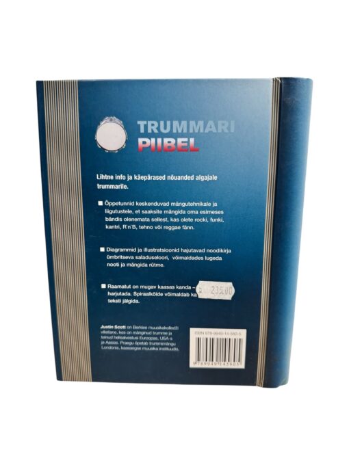 "Trummari piibel. Trummimängu ABC + CD" Justin Scott - Image 2