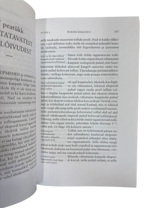"Uurimus riikide rikkuse iseloomust ja põhjusest 2" Adam Smith - Image 2