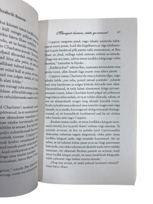 "Mässajast elumees, süütu guvernant" Elizabeth Beacon - Image 2
