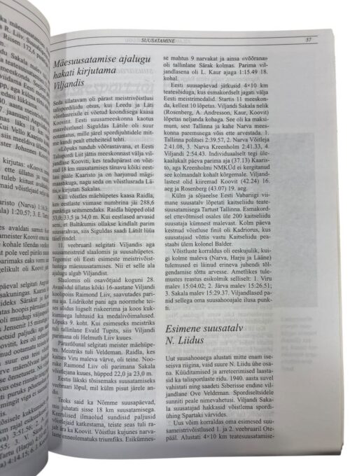 "Viljandimaa spordiajaloost kuni aastani 1945" Tiit Lääne - Image 2
