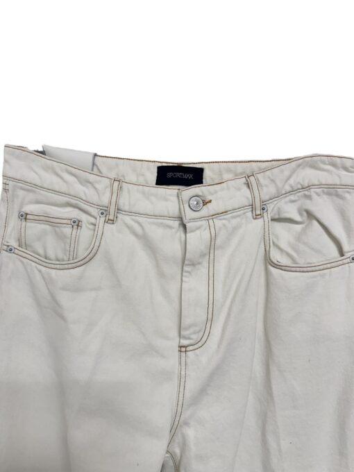 Sportmax valged teksad (46) - Image 2