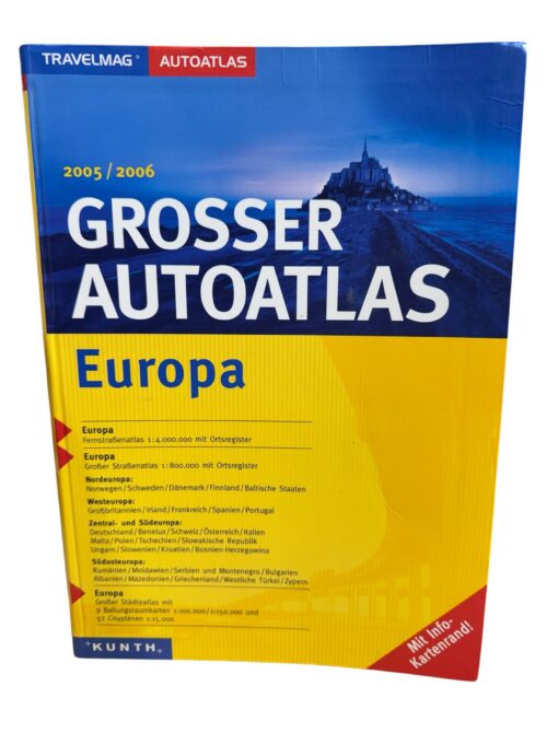 2005/2006 Grosser Autoatlas Europa