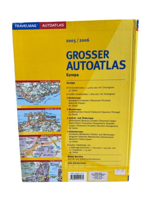 2005/2006 Grosser Autoatlas Europa - Image 2