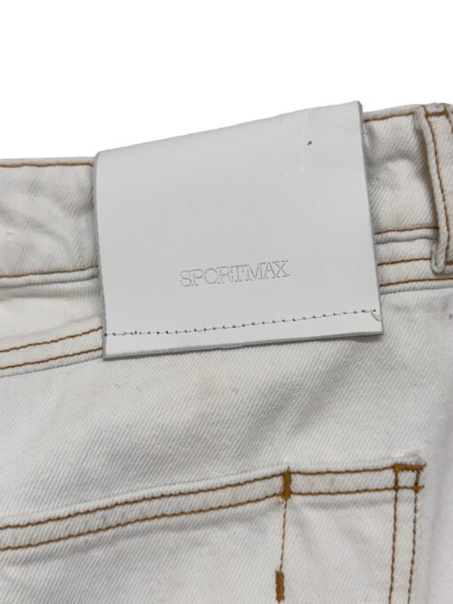 Sportmax valged teksad (46) - Image 4