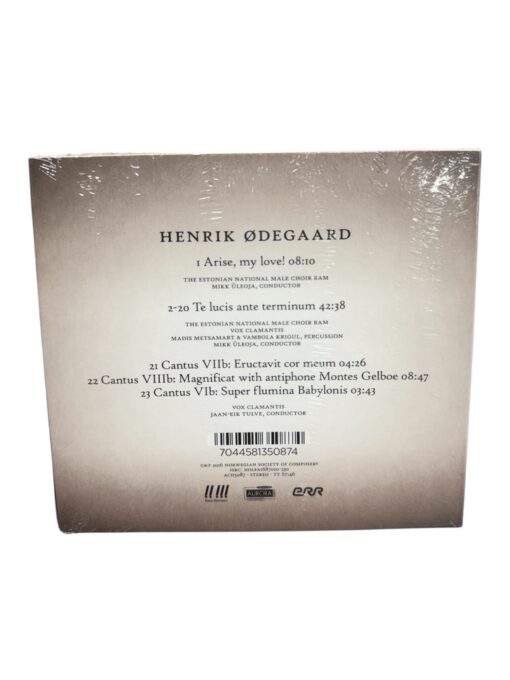 Uus Henrik Ødegaard "Te Lucis Ante Terminum" CD - Image 2