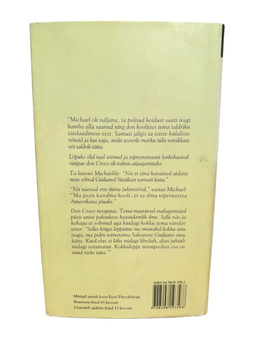 "Sitsiillane" Mario Puzo - Image 2