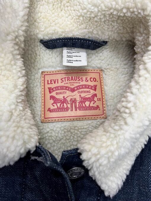 Levi's soe teksajakk (M) - Image 3