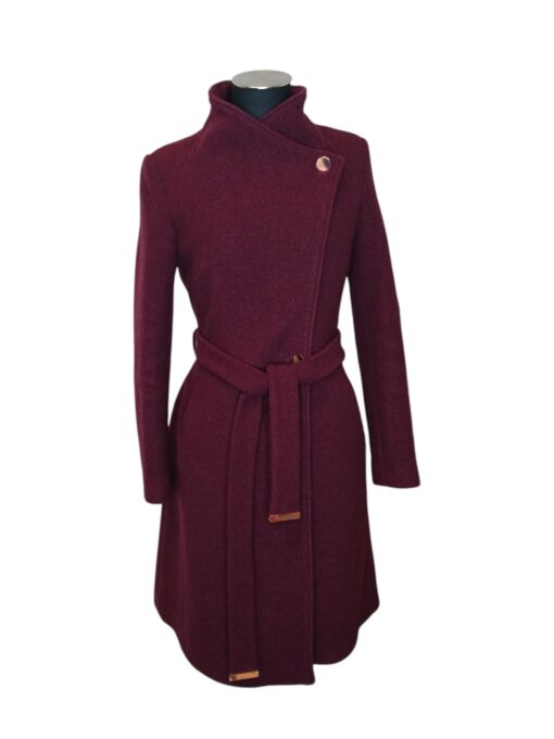 Ted Baker bordoopunane villane mantel (34) - Image 4