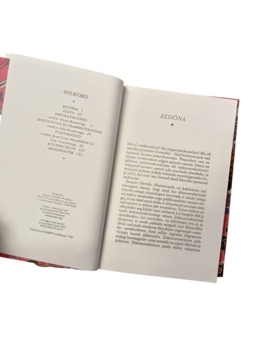 "Positsioonid" Jacques Derrida - Image 3