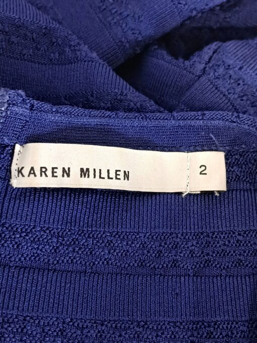 Karen Millen tumesinine kootud kleit (34) - Image 5