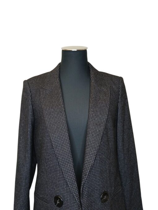 Uus Massimo Dutti halliruuduline tume naiste bleiser (36) - Image 4