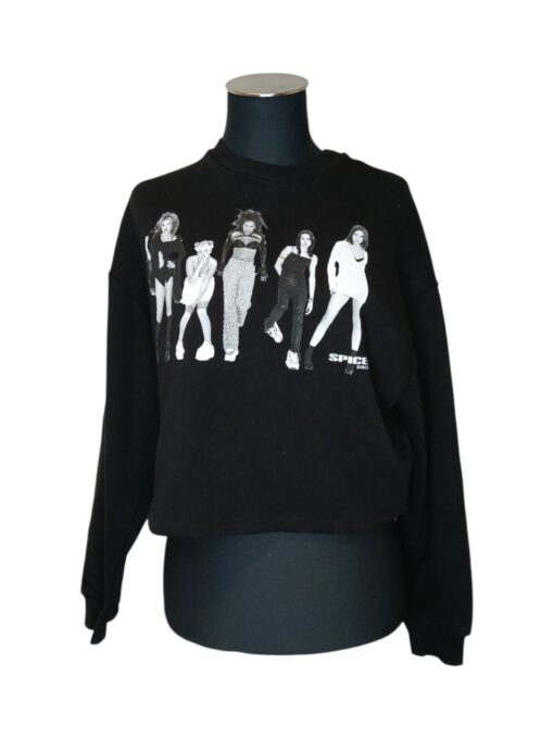 Uus Spice Girls must naiste oversized pullover (S)