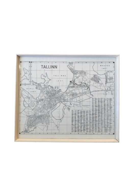 Tallinna kaart raamis