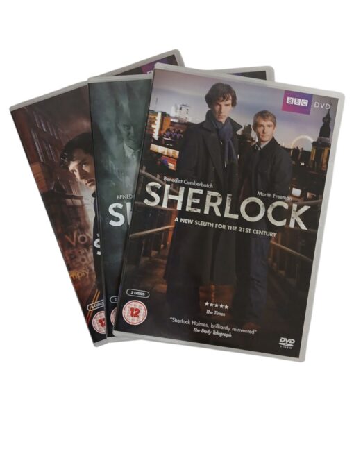 "Sherlock" DVD hooaeg 1-3