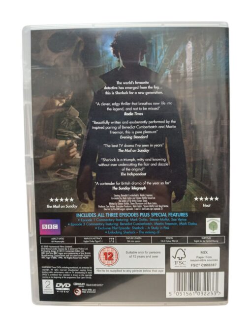 "Sherlock" DVD hooaeg 1-3 - Image 4