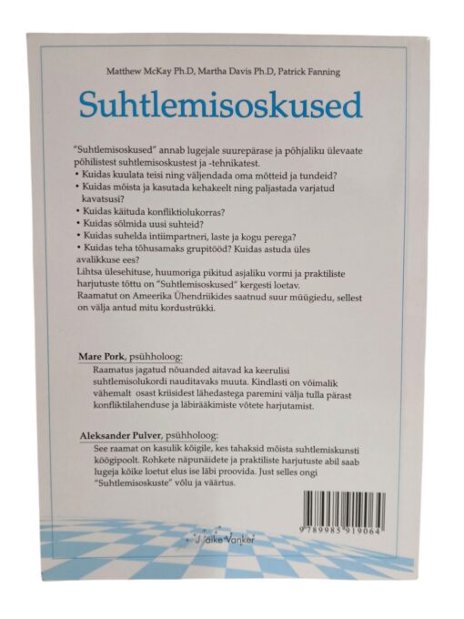 "Suhtlemisoskused" Matthew McKay Ph.D, Martha Davis Ph.D, Patrick Fanning - Image 2