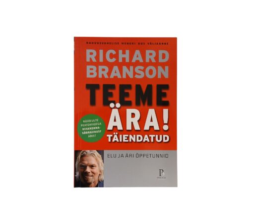"Teeme ära!" Richard Branson
