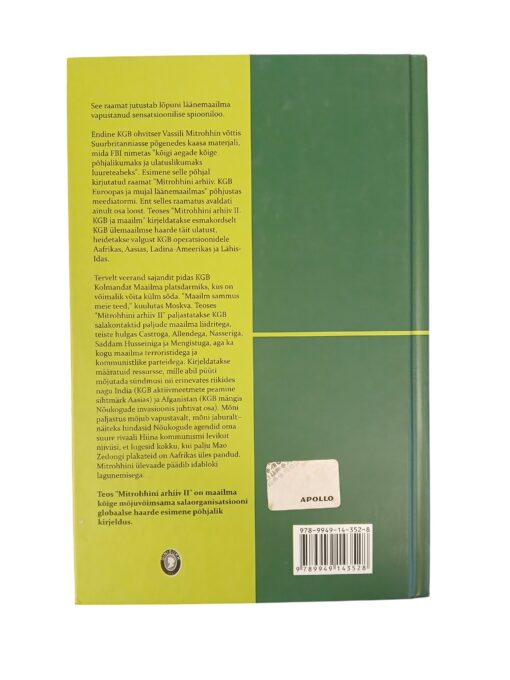 “Mitrohhini arhiiv” II Christopher Andrew, Vassili Mitrohhin - Image 2