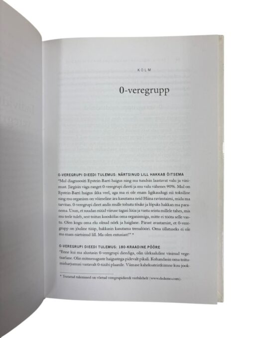 "Võitle väsimusega veregrupidieedi abil" Dr. Peter J. D'adamo - Image 2