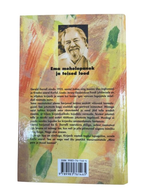 "Ema mehelepanek ja teised lood" Gerald Durrell - Image 3