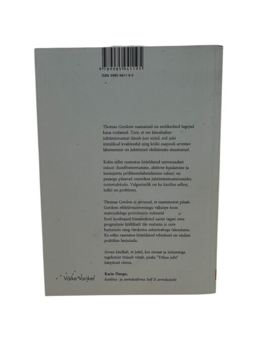 "Tõhus juht" Thomas Gordon - Image 2