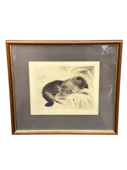 Curt Meyer "Kitten and Fly" (52x48)