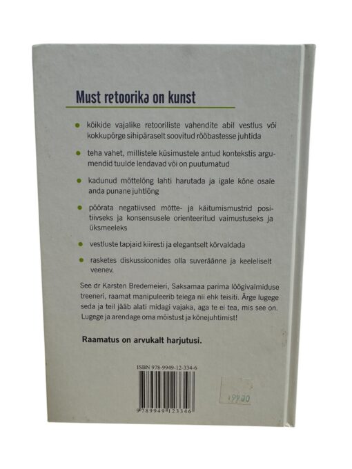 "Must retoorika. Keele võim ja maagia" Dr Karsten Bredemeier - Image 2