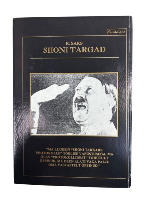 "Siioni targad" E. Saks - Image 3