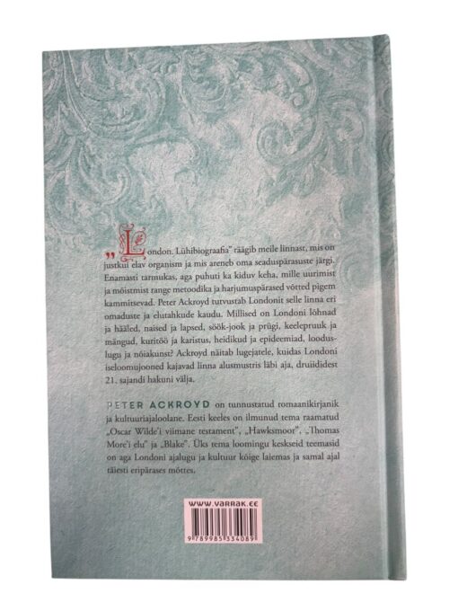"London. Lühibiograafia" Deter Ackroyd - Image 3