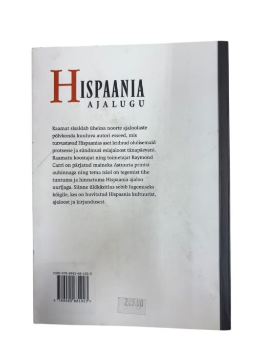 "Hispaania ajalugu" Raymond Carr - Image 3