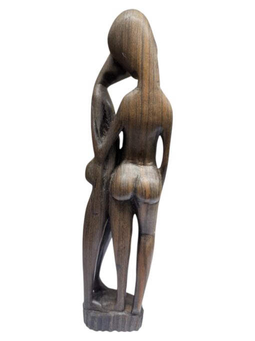 Pruun aafrika kuju skulptuur - Image 3