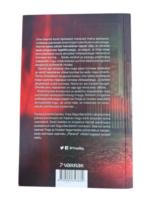 "Lõpparve" Yrsa Sigurdardottir - Image 3