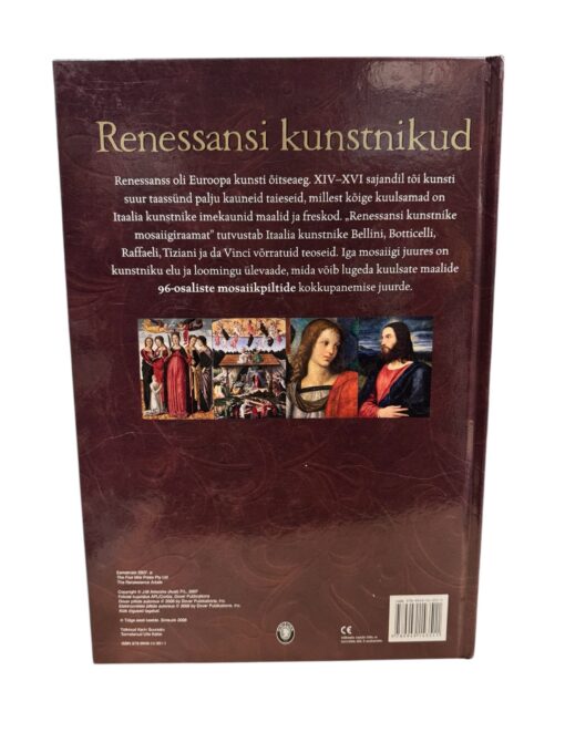 Renessansi kunstnikud 4 96-osalist mosaiikpilti - Image 2